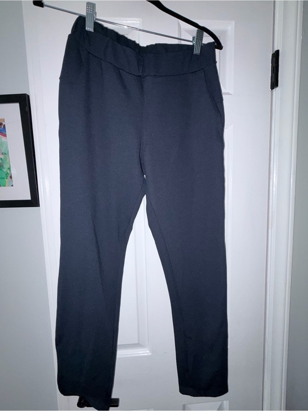 Saint + Sofia Pull-On Trousers with Elastic Waist